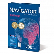 Бумага А4, 200г/м. 150л. Navigator Bold Design