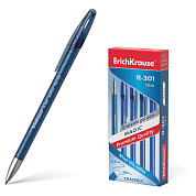 Ручка стираемая гелевая ERICH KRAUSE R-301 Magic Gel, СИНЯЯ, корпус синий, узел 0,5 мм, линия письма 0,4 мм, 45211