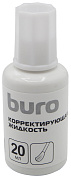 Корректирующая жидкость BURO, 20мл, на химической основе, с кистью арт.1526279