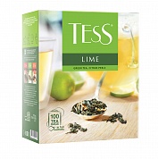 Чай TESS SUNRISE зеленый, лайм.