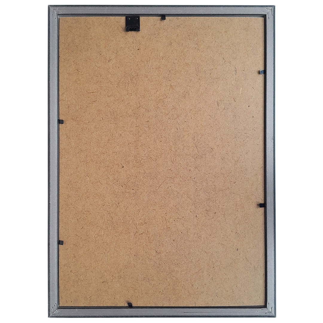 Фоторамка 21х30см. А4, пластик, Document Frame, ТЕМНЫЙ ОРЕХ с позолотой арт.109-1