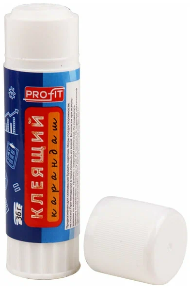 Клей-карандаш PROFIT, 36 гр. арт.ККР-3436
