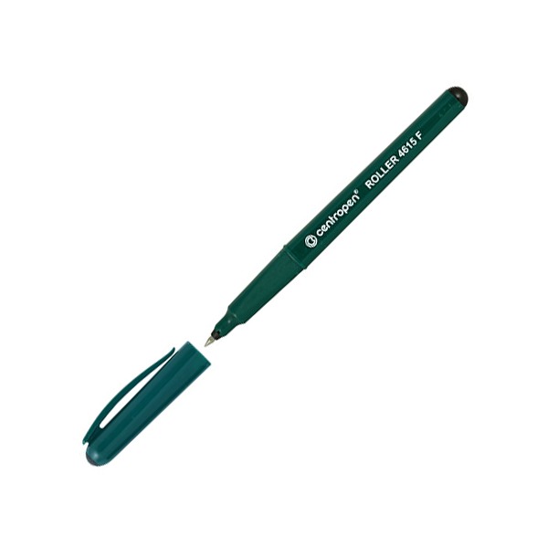 Роллер CENTROPEN ERGO узел 0,5мм., линия 0,3мм. ЧЕРНЫЙ, треуг. корпус арт.4615