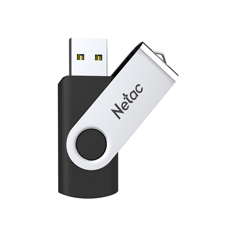 Флеш-накопитель 64GB NETAC U505, USB 3.0 пластик + металл, черная