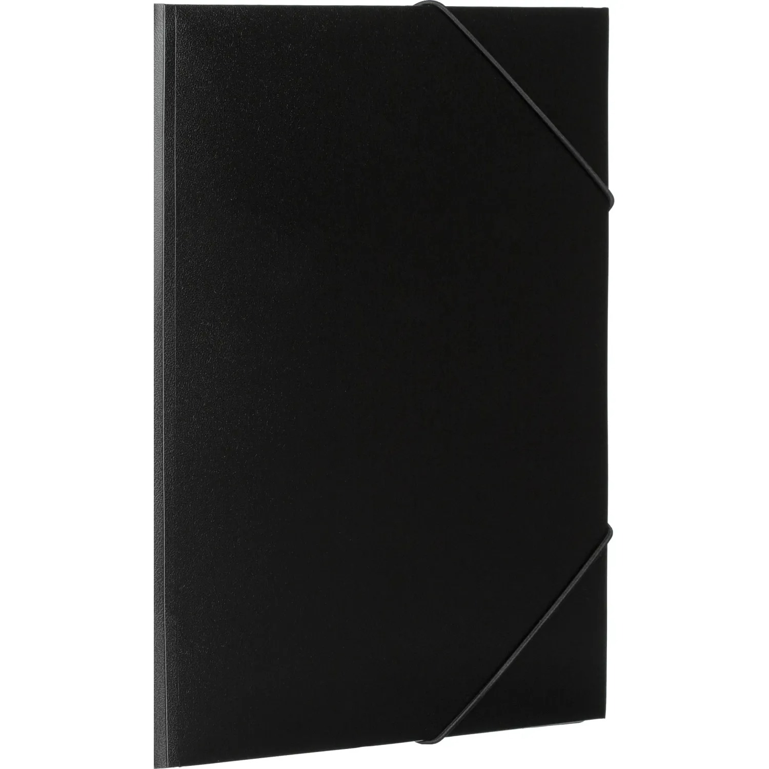 Папка на резинках ATTACHE F315/06, ЧЕРНАЯ, корешок 30мм, 600мкм. арт.801170