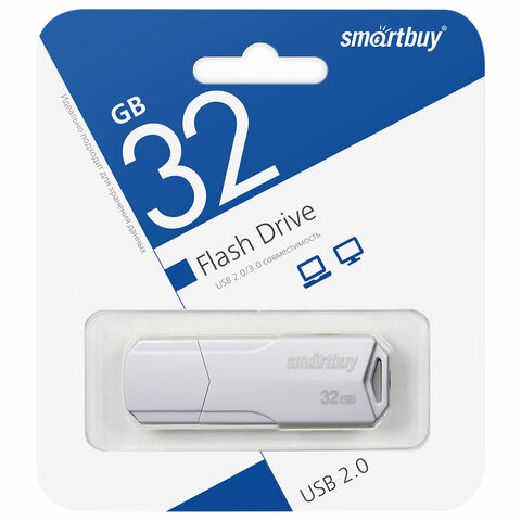 Флеш-диск 32GB SMARTBUY Clue USB 2.0