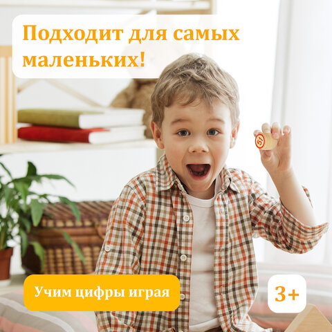 Игра настольная РОДНОЕ ЛОТО классическое с деревянными бочонками, в картонной упаковке, 664672