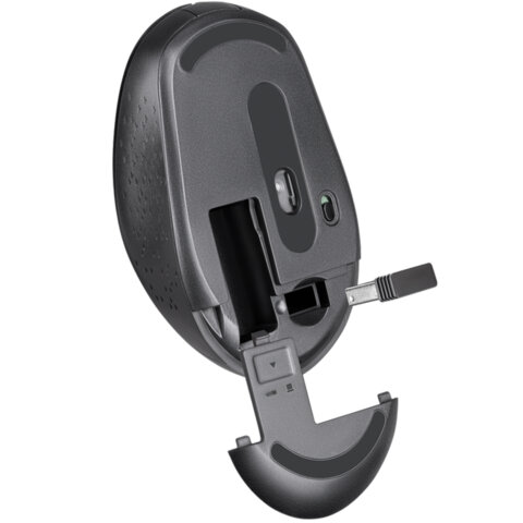 Мышь беспроводная DEFENDER Auris MB-027, USB, 3 кнопки + 1 колесо-кнопка, оптическая, черная, 52027/513818