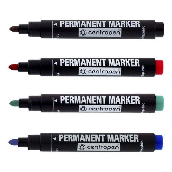 Маркер перманентный Centropen 2,5 мм. арт.8566