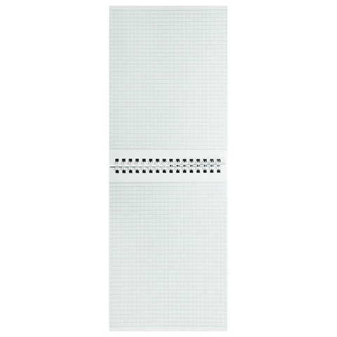 Блокнот А5, 60л., BRAUBERG КЛАССИКА, гребень, жесткая подложка, клетка 129812
