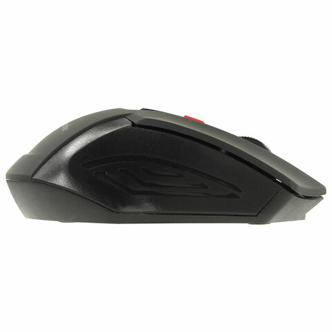 Мышь беспроводная DEFENDER Accura MM-275, USB, 5 кнопок + 1 колесо-кнопка, оптическая, чёрная, 52276/513323