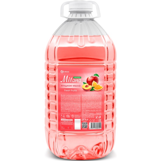 Мыло жидкое Milana Milana fresh fruits 5л. арт.125806