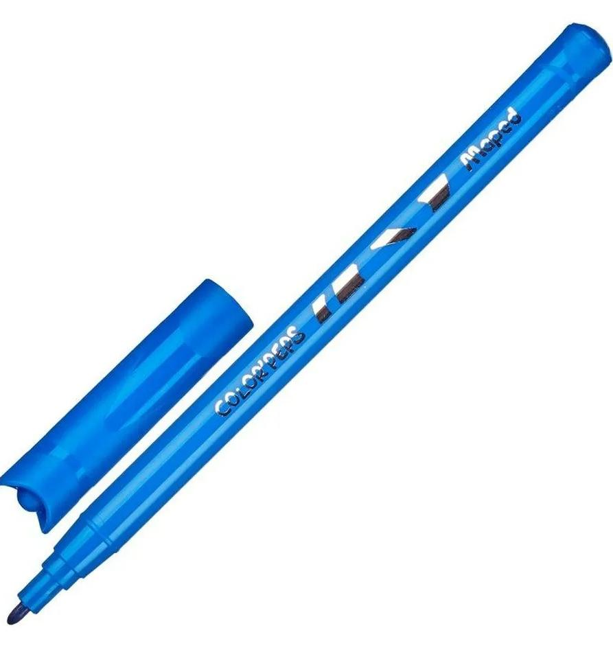 Фломастеры 18 цветов Maped Color Peps Ocean арт.845721