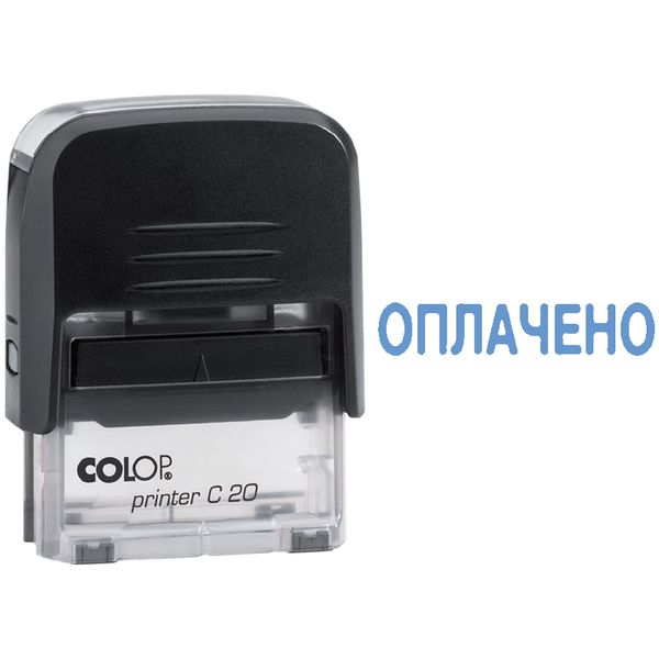 Штамп "ОПЛАЧЕНО", 38*14мм Colop