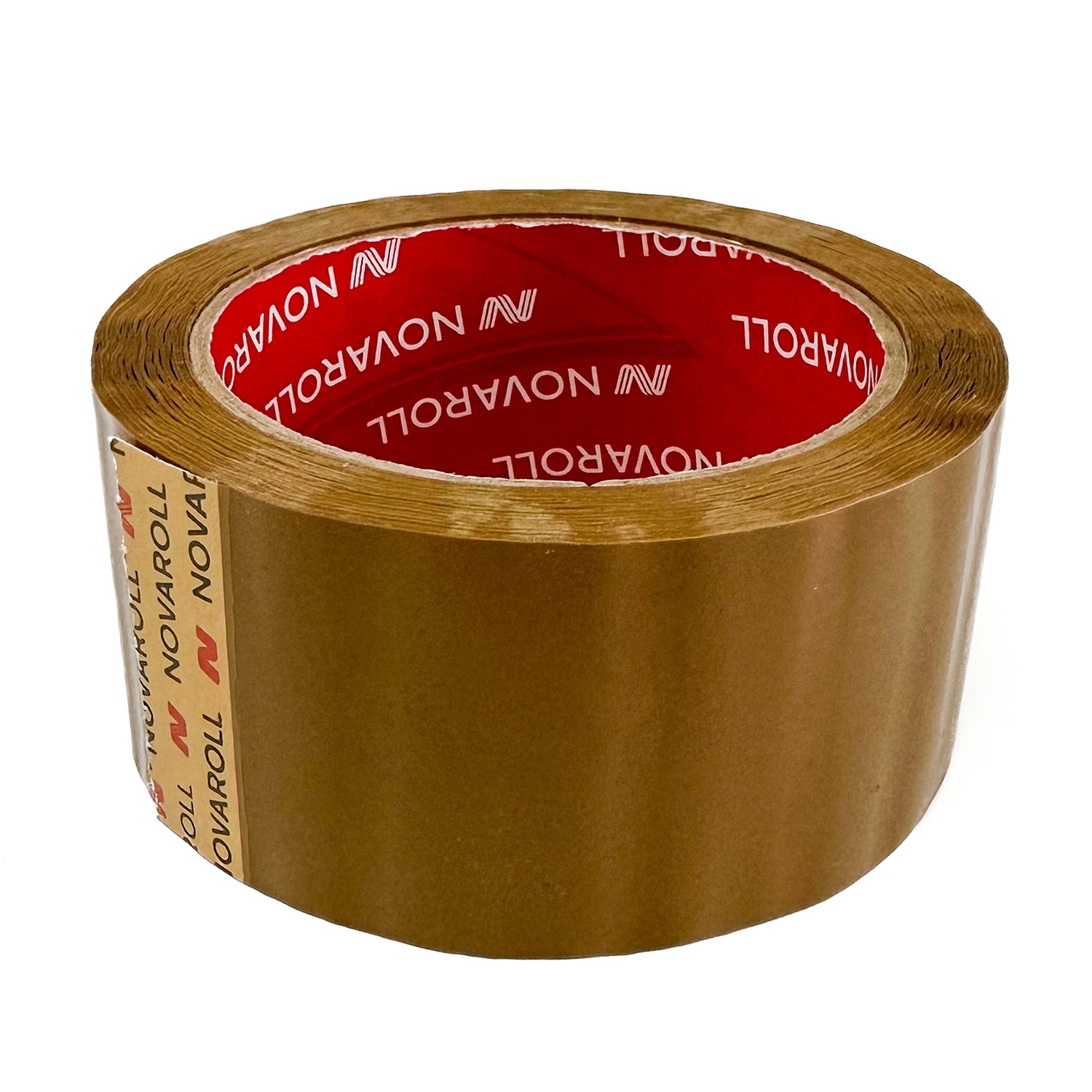 Лента упаковочная 48мм*66м. Nova Roll 205, 45мкм. КОРИЧНЕВАЯ арт.0120-5350