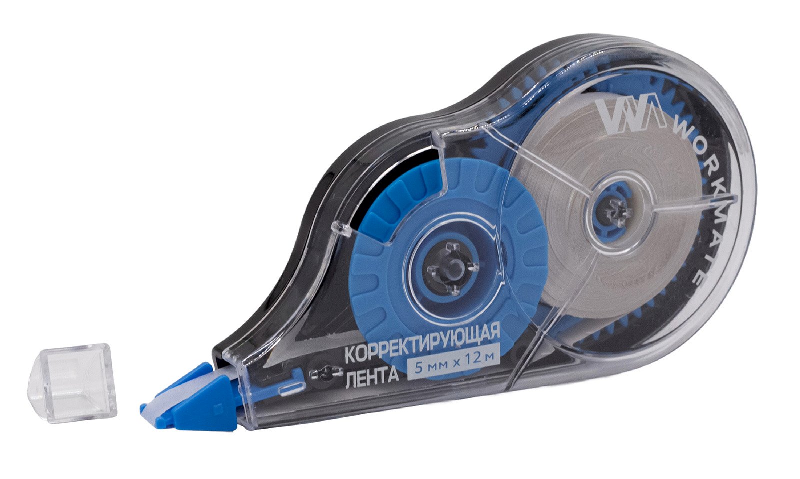 Корректирующая лента Workmate 5мм.х12м. прозрачный корпус арт.15-6274