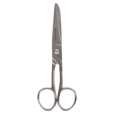 Ножницы цельнометаллические BRAUBERG Professional, 175 мм., классической формы, 237102