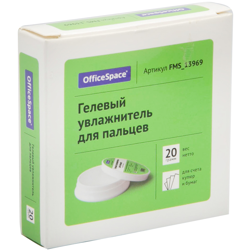 Подушка увлажняющая OfficeSpace гелевая, 20гр.