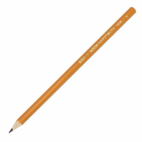 Карандаш чернографитный KOH-I-NOOR HB, дерево, заточенный, шестигранный, арт.1696/HB