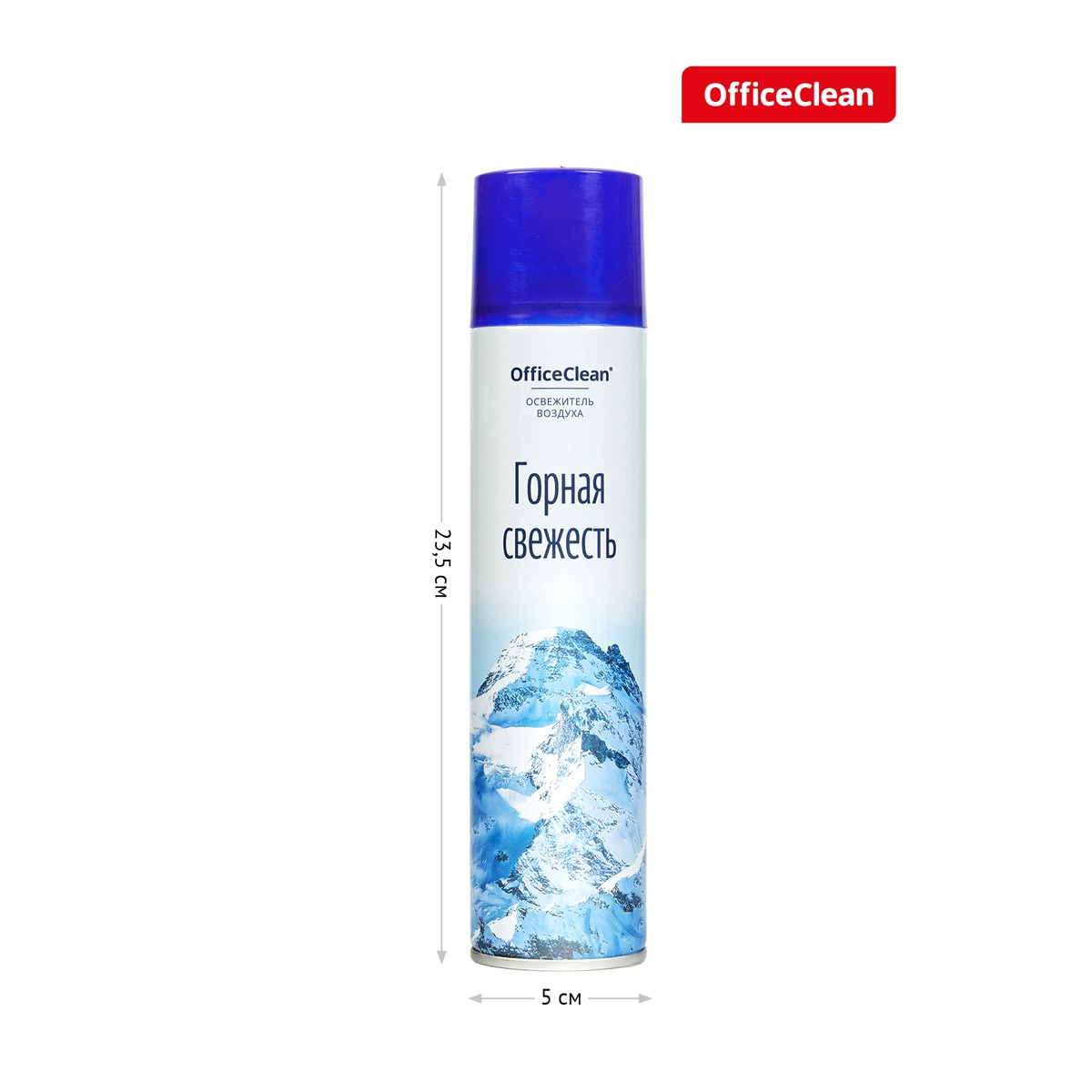 Освежитель воздуха аэрозольный OfficeClean. Горная свежесть, 300мл, 250417