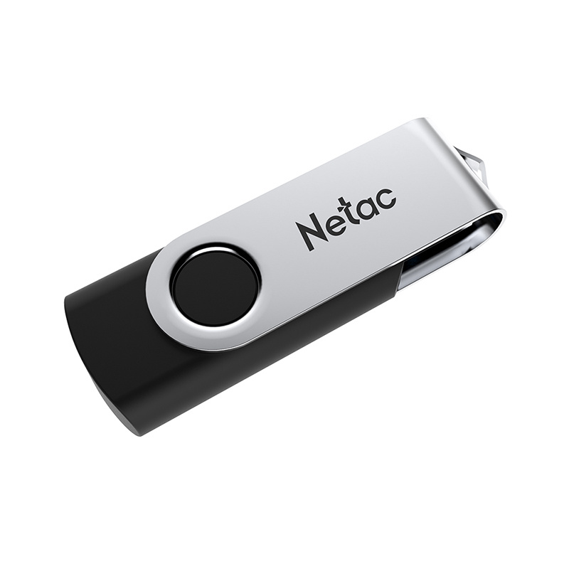 Флеш-накопитель 64GB NETAC U505, USB 3.0 пластик + металл, черная