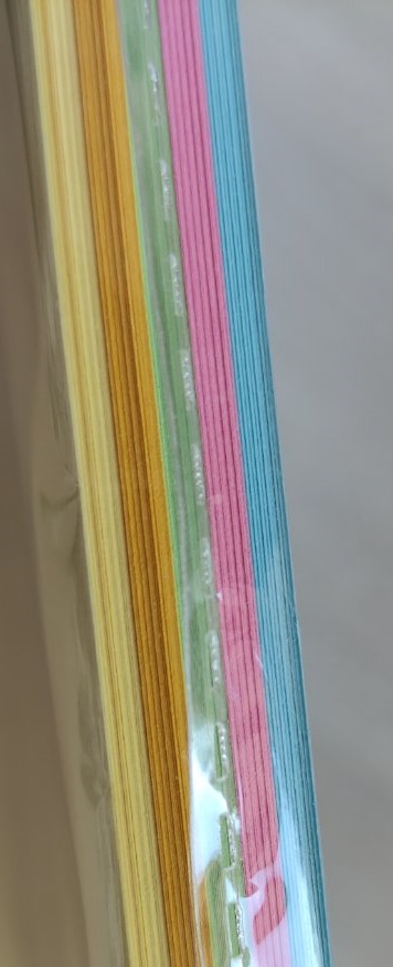 Бумага цветная Mix pastel А4, 80 г/м2. 100 л., 5 цветов х 20 л., ПАСТЕЛЬ, для офисной техники