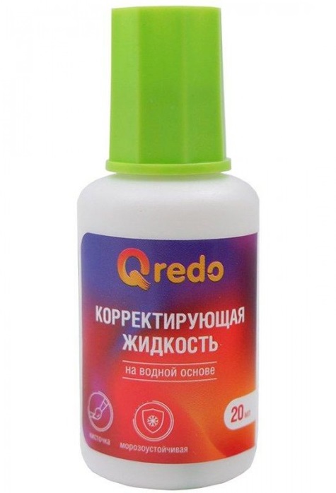 Корр. жидкость водная QREDO 20мл. 15-2189