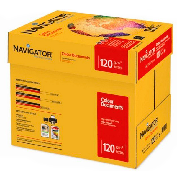 Бумага А4 120 г/м2 250 л. "Navigator Color Doc"