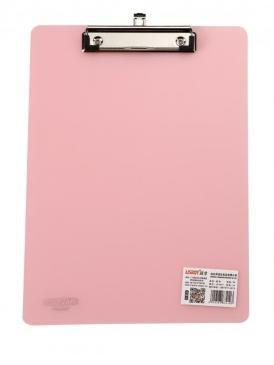Планшет с прижимом А4 (320х230мм.), пластик, 1,5мм. КРАСНЫЙ, арт.US-991P red