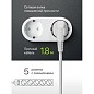 Сетевой фильтр Defender 5 роз. 5,0м белый 99483
