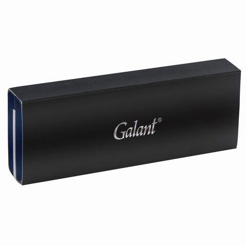 Ручка подарочная шариковая GALANT Granit Green, корпус черный с темно-зеленым, золотистые детали, пишущий узел 0,7 мм, синяя, 140393