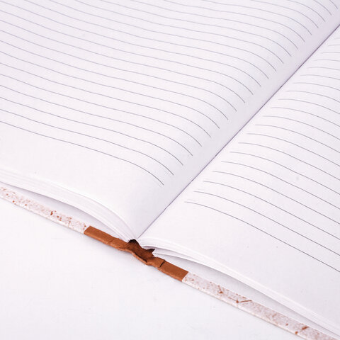 Книга учета STAFF 96л. ЛИНИЯ, твердая обложка крафт, блок офсет, А4 (200х290мм.) 130216