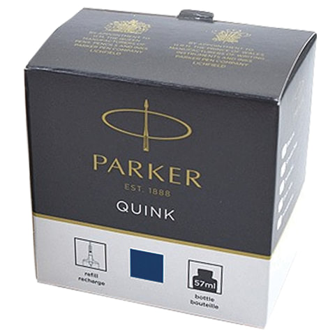 Чернила PARKER Bottle Quink, объем 57мл. синие, 1950376