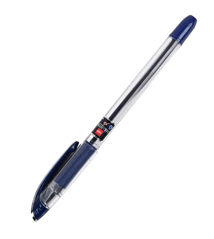 Ручка шариковая CELLO Maxriter, узел 0.7 мм, прозрачная, синий стержень арт.1398