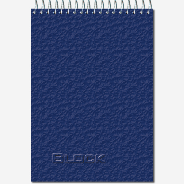 Блокнот А5, 60л., Steno-Office, картон, спираль, арт.14с4