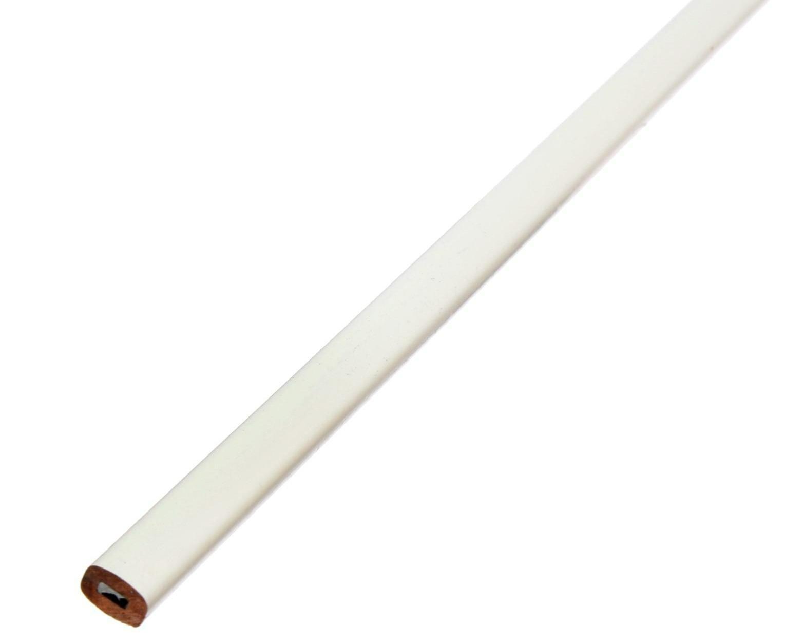 Карандаш столярный KOH-I-NOOR CARPENTER, БЕЛЫЙ КОРПУС 250мм. арт.1537