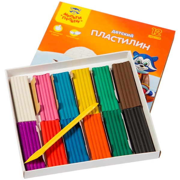 Пластилин "Енот на Аляске", со стеком
