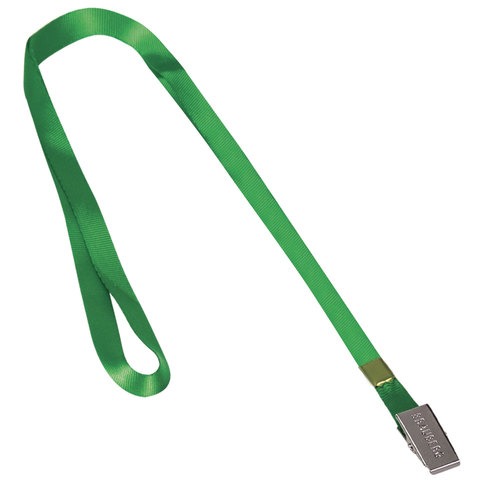 Лента для бейджей BRAUBERG 45 см. зеленая 235735
