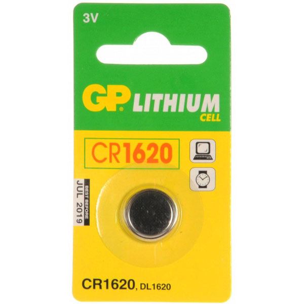Батарейки GP Lithium CR1620