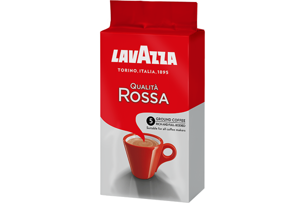 Кофе молотый LAVAZZA Qualita Rossa 250гр. в/упак.