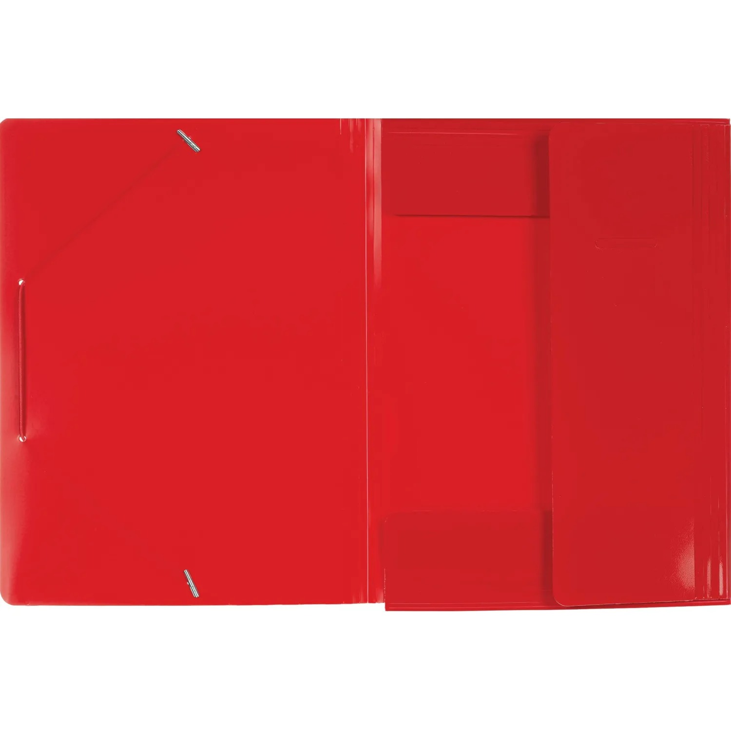 Папка на резинках ATTACHE F315/06, КРАСНАЯ, корешок 30мм, 600мкм. арт.801573