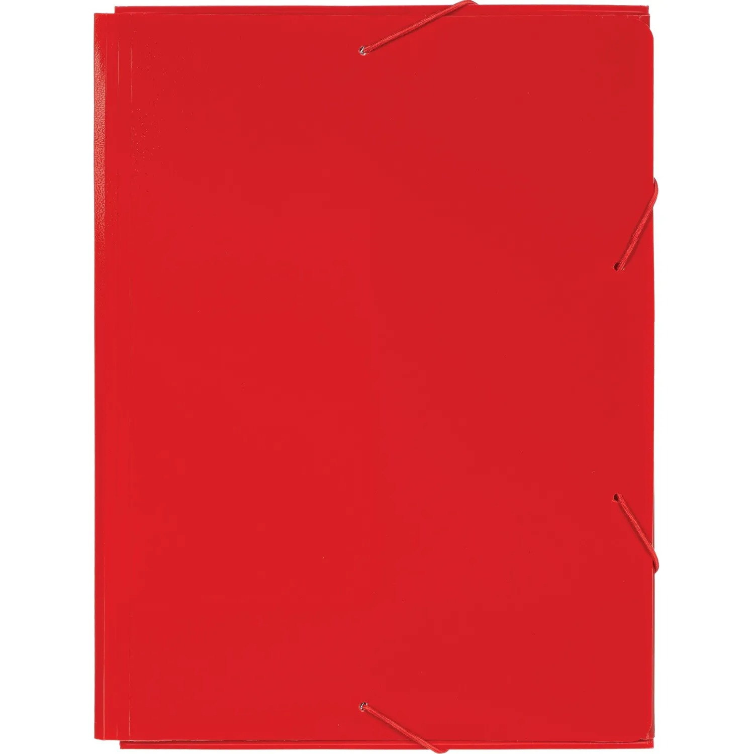 Папка на резинках ATTACHE F315/06, КРАСНАЯ, корешок 30мм, 600мкм. арт.801573