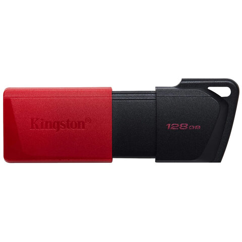 Флеш-диск 128GB KINGSTON DataTraveler Exodia, разъем USB 3.2, черный/красный, DTXМ/128GB/513782