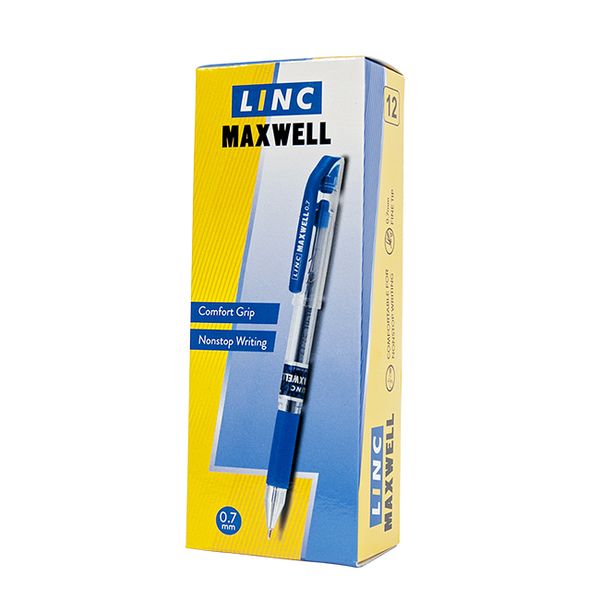 Ручка шариковая LINC MAXWELL 0,7мм. синяя