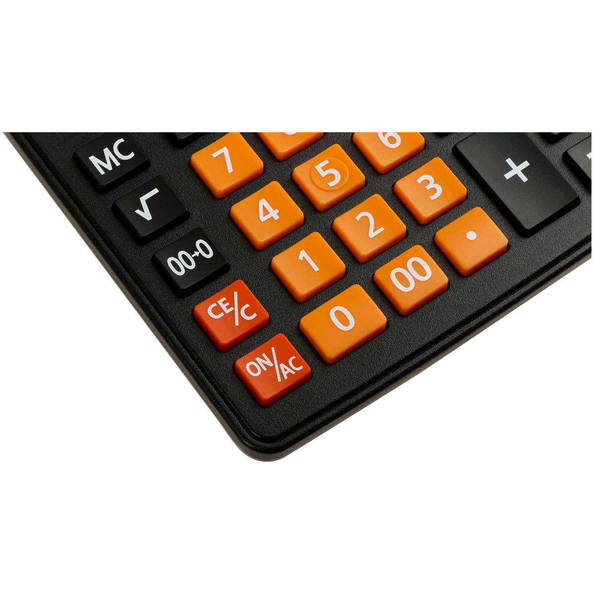 Калькулятор настольный Eleven Business Line CDB1201-BK/OR, 12 разрядов, двойное питание, 155*205*35мм, черный/оранжевый арт.CDB1201-BK/OR