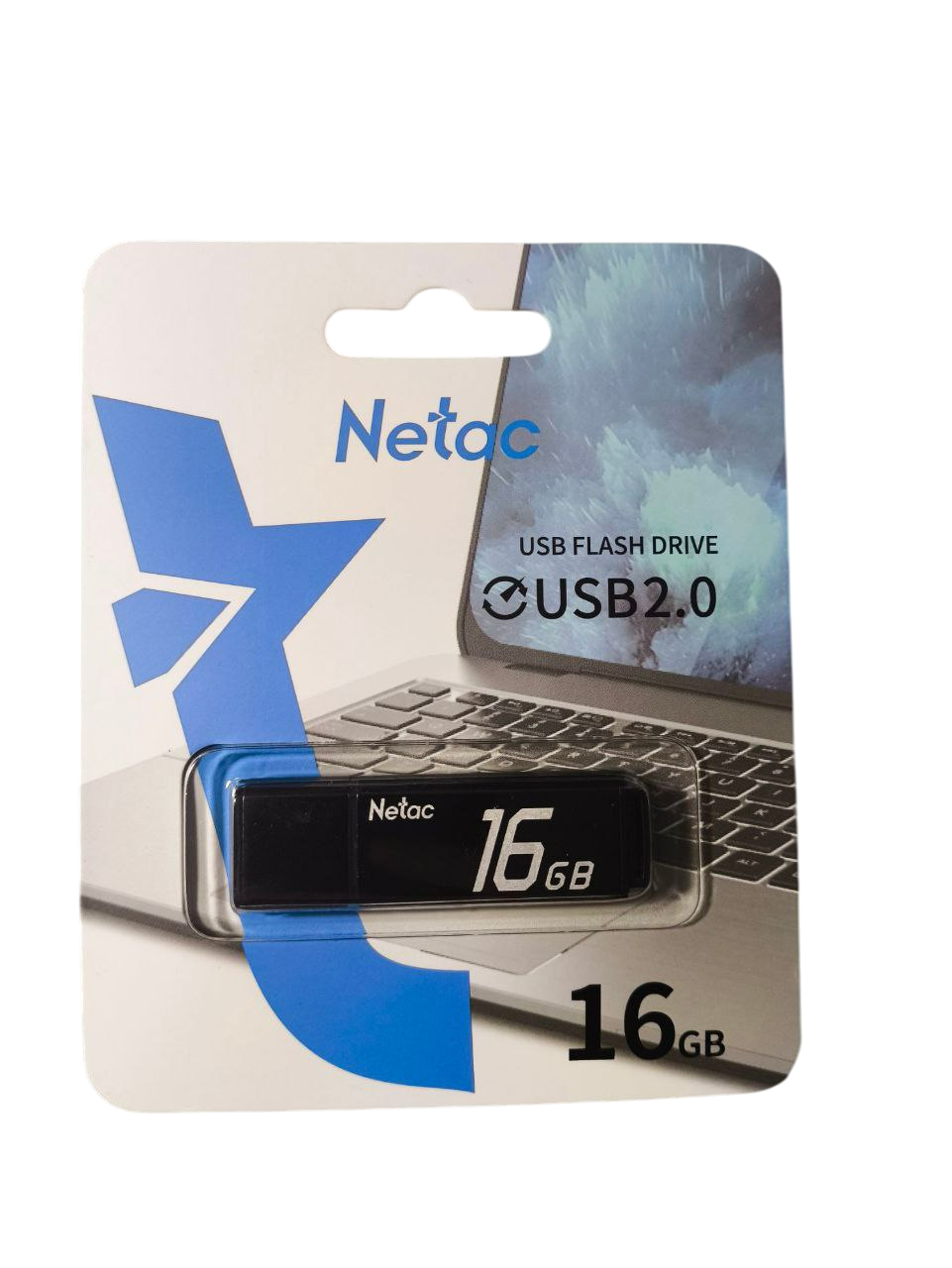 Флеш-накопитель 16GB NETAC U351, USB 2.0 алюминиевый спав
