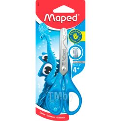 Ножницы детские 13см. Essentials Maped, ДЛЯ ЛЕВШЕЙ, ассорти, в блистере, арт.464310