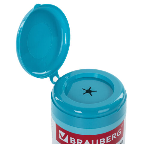Салфетки BRAUBERG АНТИБАКТЕРИАЛЬНЫЕ для бытовой и оргтехники, плотные, 13x17см. 100 шт., 513477