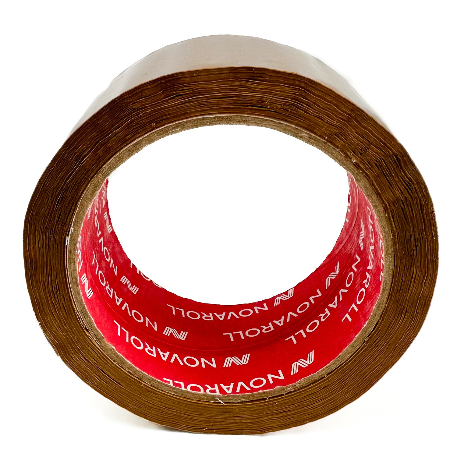 Лента упаковочная 48мм*66м. Nova Roll 205, 45мкм. КОРИЧНЕВАЯ арт.0120-5350