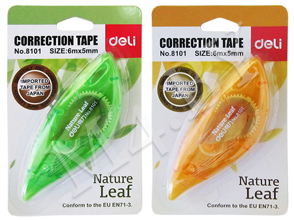 Корректирующая лента Deli 5мм.*6м. 8101